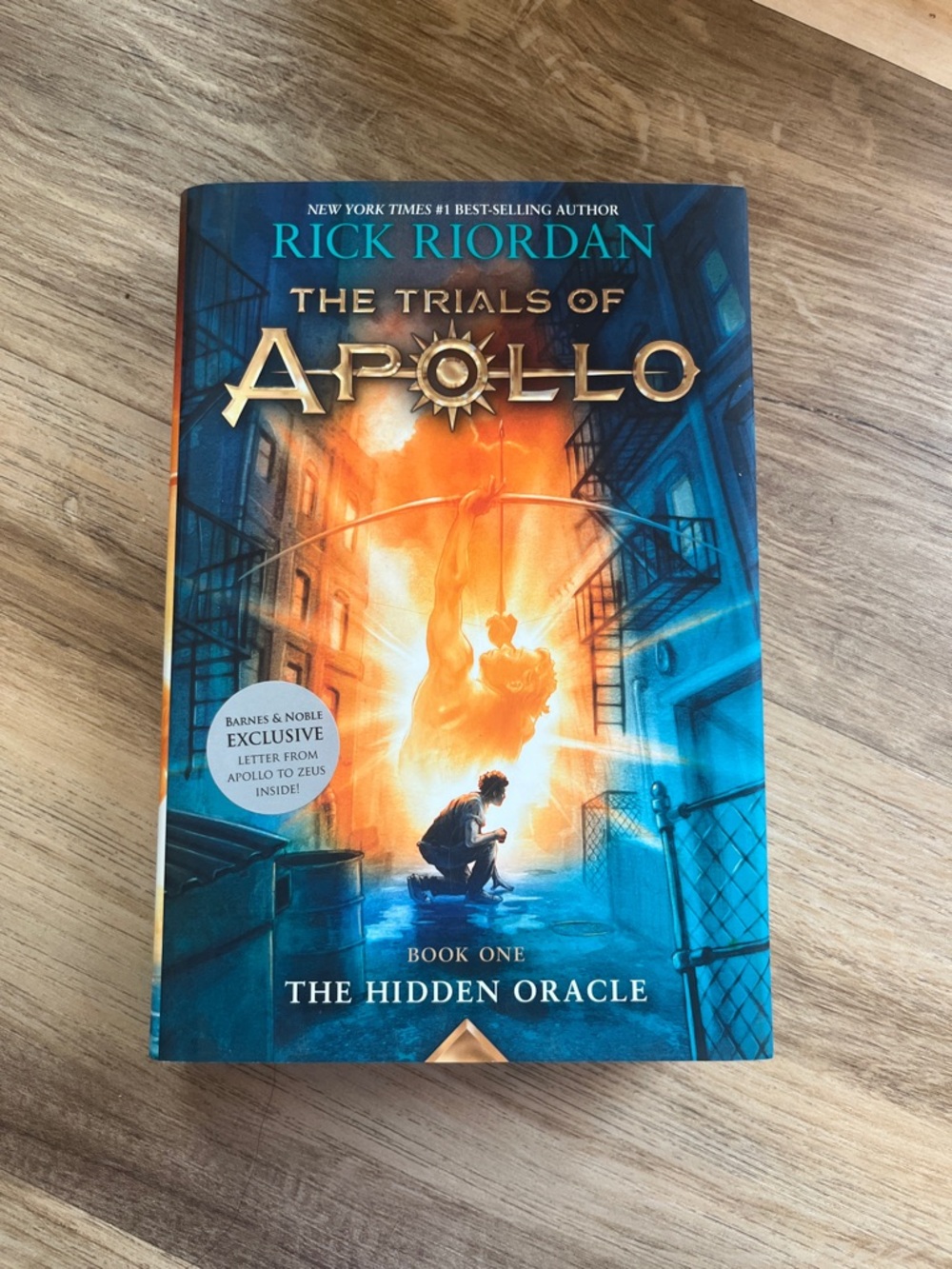 The Trials of Apollo, Book 1: The Hidden Oracle, First Edition